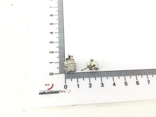 pendientes plata 925mm