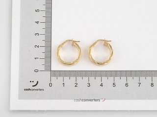 argollas oro 18k