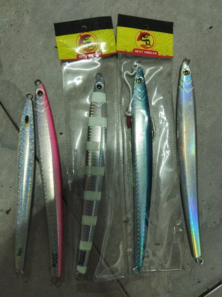 Pack señuelos pesca jigs