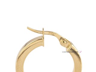 argollas oro 18k