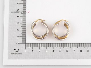 argollas oro 18k