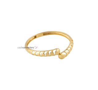 anillo oro 18k con circonita