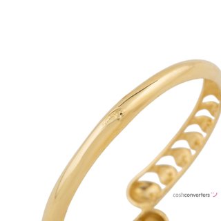 anillo oro 18k con circonita