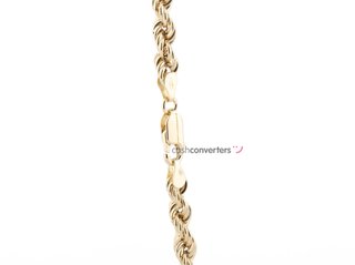cadena oro 18k 30cm