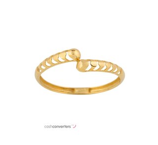 anillo oro 18k con circonita