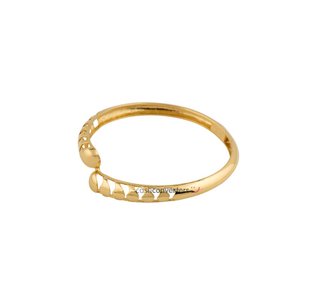 anillo oro 18k con circonita