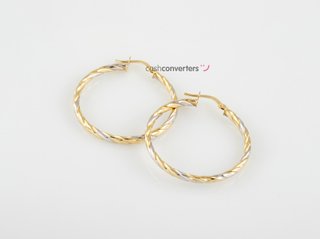 argollas oro 18k