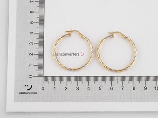 argollas oro 18k