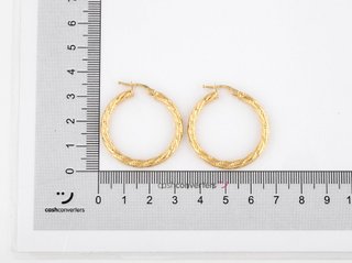 argollas oro 18k