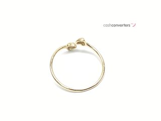 anillo oro 18k con circonita