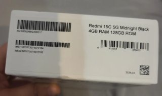 Xiaomi Redmi 15C 5G 128GB Negro