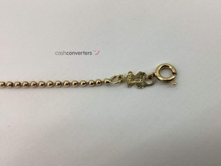 cadena oro 18k 20cm