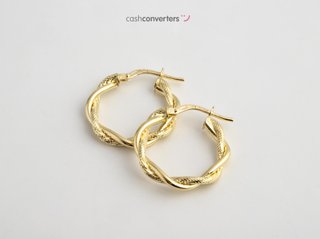 argollas oro 18k