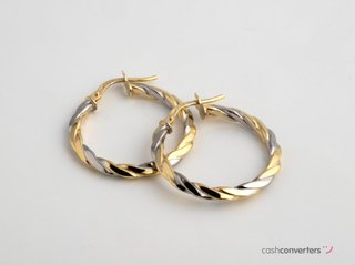 argollas oro 18k
