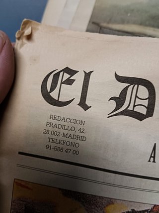 EL DIARIO DEL SIGLO XX, facsimil, 27 años, 27 periodicos