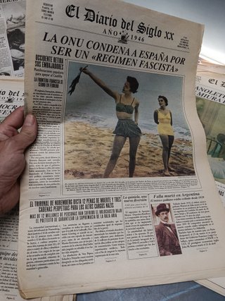 EL DIARIO DEL SIGLO XX, facsimil, 27 años, 27 periodicos