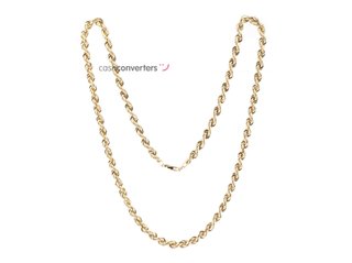 cadena oro 18k 30cm