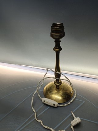 Lampara de sobremesa antigua, vintage 38 cm