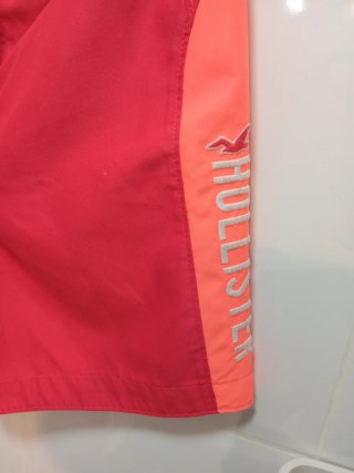 Bañador Hollister Talla L Rojo y Naranja