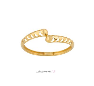 anillo oro 18k con circonita