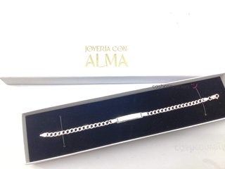 esclava plata 925mm