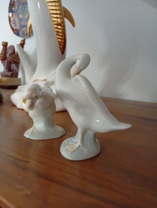Porcelana Lladro Cisnes