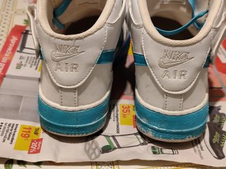 Nike Air Force 1 Mid con degradado