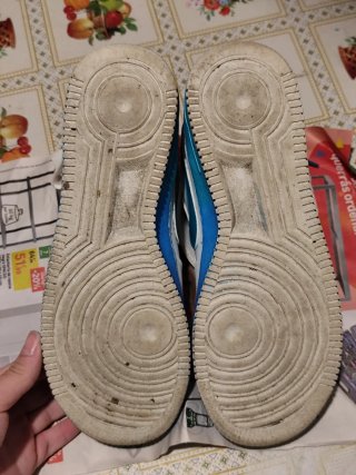 Nike Air Force 1 Mid con degradado