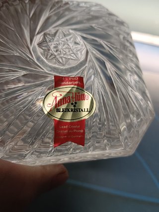 6 articulos, 4 en caja, cristaleria CRISTAL D´ARQUES + VIENNA CRYSTAL