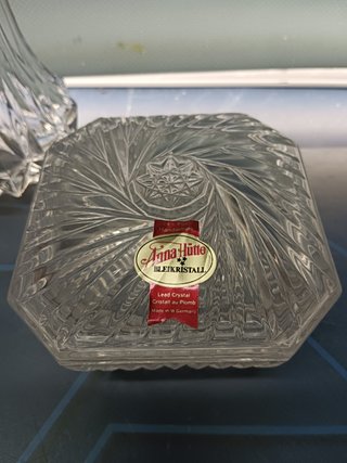 6 articulos, 4 en caja, cristaleria CRISTAL D´ARQUES + VIENNA CRYSTAL