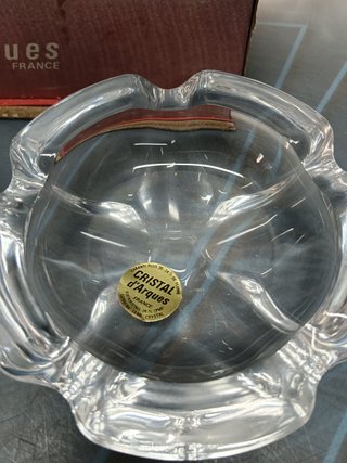 6 articulos, 4 en caja, cristaleria CRISTAL D´ARQUES + VIENNA CRYSTAL