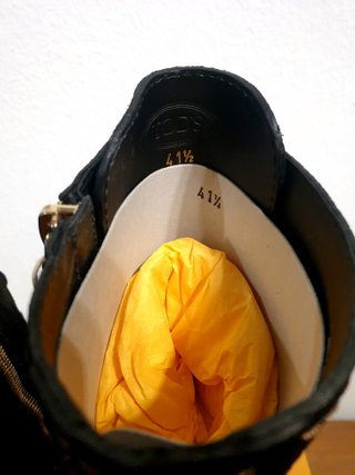 Stivaletti con tacco, pelle, nero, Tod's, n.41,5