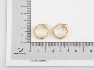 argollas oro 18k