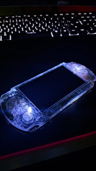 Consola PSP Sony Transparente
