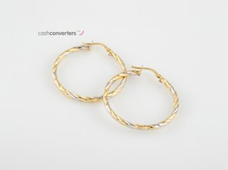 argollas oro 18k