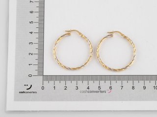 argollas oro 18k