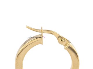 argollas oro 18k