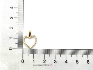 colgante oro 18k con circonita