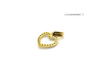 colgante oro 18k con circonita