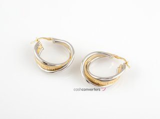 argollas oro 18k