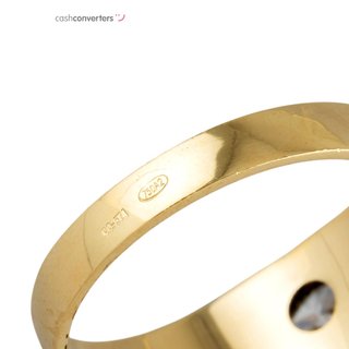 anillo oro 18k con piedra con circonita