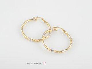 argollas oro 18k