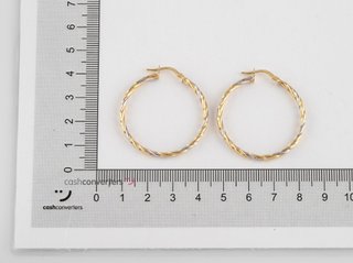argollas oro 18k