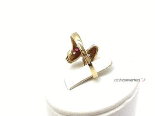 anillo oro 18k con piedra