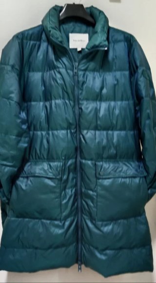 Parka Pedro del Hierro Verde Azulado Talla L