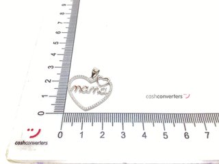 colgante plata 925mm con piedra con circonita