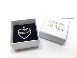 colgante plata 925mm con piedra con circonita
