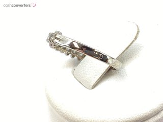 anillo oro 18k con piedra con diamante