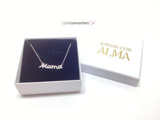 collar plata 925mm con piedra con circonita 22cm
