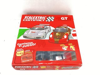 kit pista y coches slot scalextric compact gt
